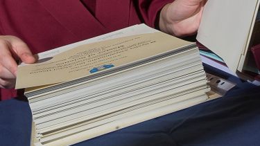 Image of graduation certificates